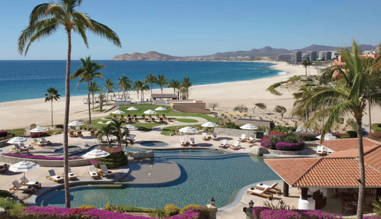 Casa del Mar Pool with Beachfront view