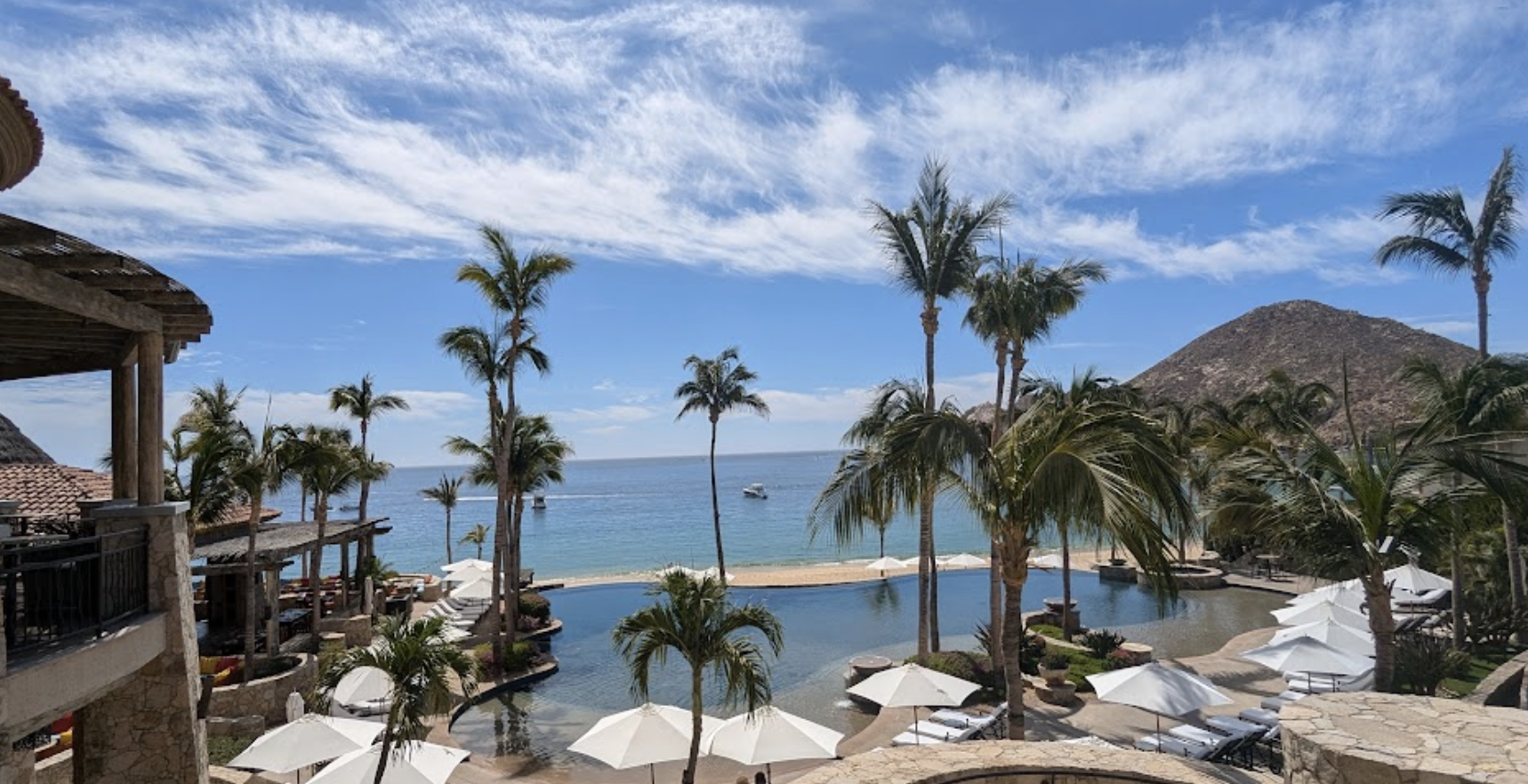 Hacienda Beach Club Private Pool on Medano Beach